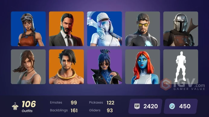 [PC/PSN/XBOX] 106 skins | Leviathan Axe | Catwoman Comic Book Outfit | Tony Stark | Harley Hitter | MystiqueMam34
