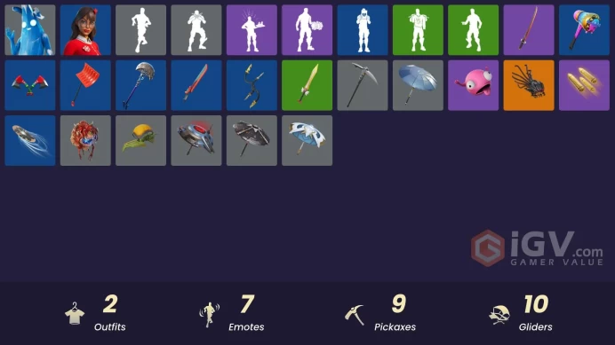[PSN/XBOX/PC] 500 VB | 2 skins | Polar Peely | Krisabelle | Kata-Pack | The Bestiary Chest | Ancestral Bloom | Lunarios | Outlaw's Knife Rack