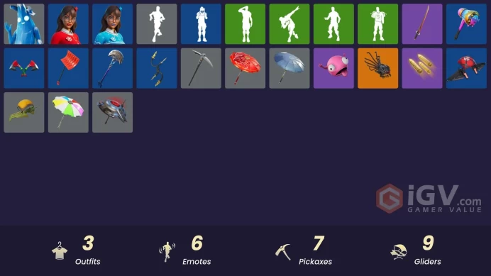 [PSN/XBOX/PC] 500 VB | 3 skins | Polar Peely | Krisabelle | Blizzabelle | Lil' Black Heart | The Bestiary Chest | Ancestral Bloom | Uplink