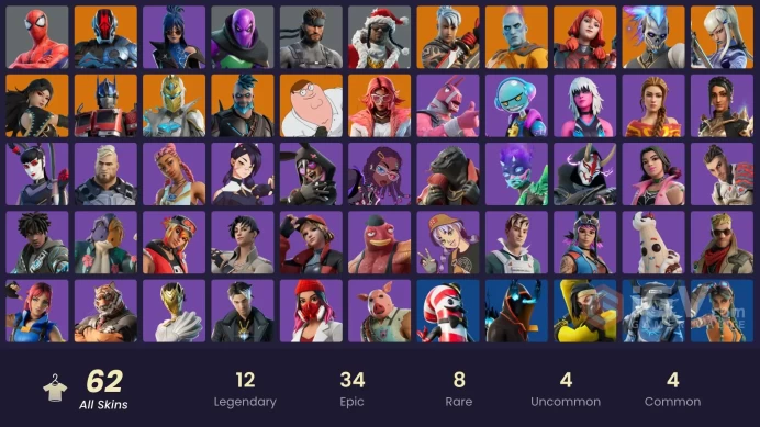 [PC/PSN/XBOX/NINTENDO]   61 skins | Iconic Era | Battle-Tested | The Origin (On Point) | Harbinger Armor Omegarok | Spectra Knight    DU300