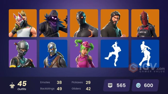 FA - [PSN/XBOX/SWITCH/PC] 44 skins | OG STW | The Reaper | Blue Squire | Royale Knight | Elite Agent | Omega stage 5