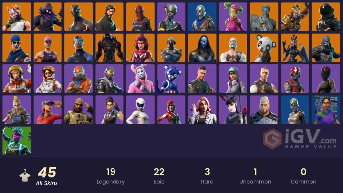 FA - [PSN/XBOX/SWITCH/PC] 44 skins | OG STW | The Reaper | Blue Squire | Royale Knight | Elite Agent | Omega stage 5