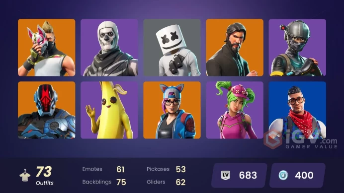 -ALL PLATFORMS-73 Skin-OG STW-The Reaper-Elite Agent-Blue Team Leader-Marshmello-Raise The Cup-Take The L-FULL ACCESS-