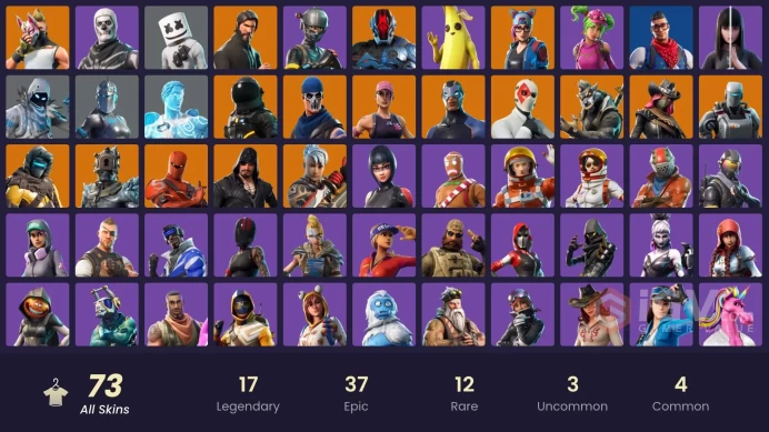 -ALL PLATFORMS-73 Skin-OG STW-The Reaper-Elite Agent-Blue Team Leader-Marshmello-Raise The Cup-Take The L-FULL ACCESS-