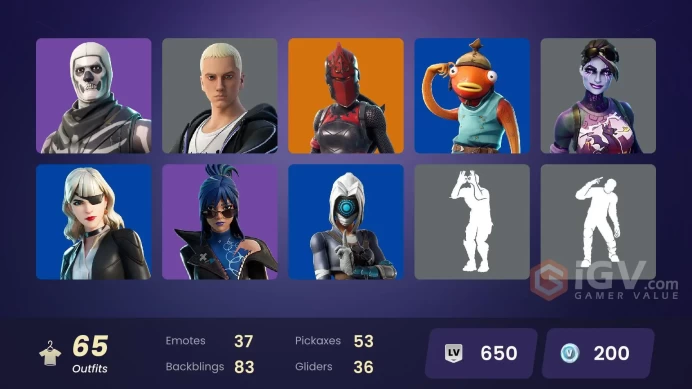 [ALL PLATFORMS]-65 SKIN-100K V-BUCKS SPEND-Red Knight-Eleven-Mogul Master-Skull Trooper-Renegade-FULL ACCESS/LIFE TIME WARRANTY