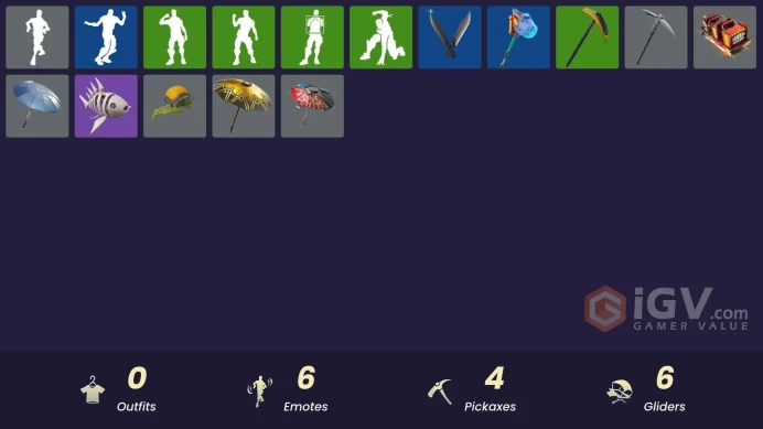 [PSN/XBOX/PC] 400 VB | 0 skins | Arroyo Pack | Deep Dive | Neon Wings | Beachcomber | Clawz Retro | Dive Knives | Shooting Starstaff