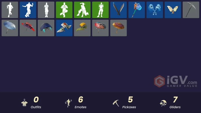 [PSN/XBOX/PC] 400 VB | 0 skins | Spectra Protector | Infinite Bloom | Scales of Justice | Deep Dive | Beachcomber | Peely Whip | Clawz Retro