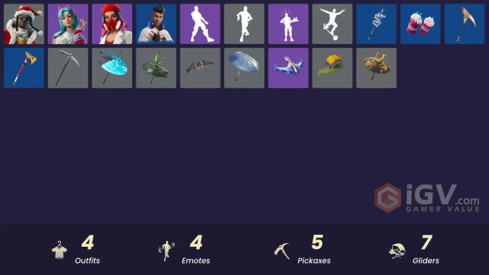 [PSN/XBOX/PC] 200 VB | 4 skins | Santa Dogg | Yulejacket | Katalina | Chord Kahele | Gwenpool's Katanas | Snoop's Holladizzle Bass
