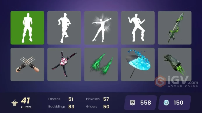 [ALL PLATFORMS]-41 Skin-Negan-Corvus-Invincible-Captain Talon-Paulie Featherface-Infinity-FULL ACCESS-