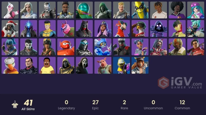 [ALL PLATFORMS]-41 Skin-Negan-Corvus-Invincible-Captain Talon-Paulie Featherface-Infinity-FULL ACCESS-