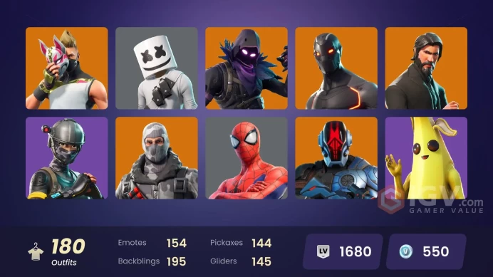 FA - [XBOX/SWITCH/PC] - 180 skins | OG STW | The Reaper | Elite Agent | Take The L | Omega (stage 5) | Fishstick (World Cup) 