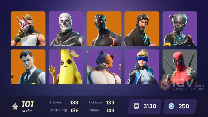 FA - [SWITCH/PC] 101 skins | The Reaper | Neo Versa | Elite Agent | Gold Midas | Gold Brutus | Gold Meowscles | Omega (stage 5)