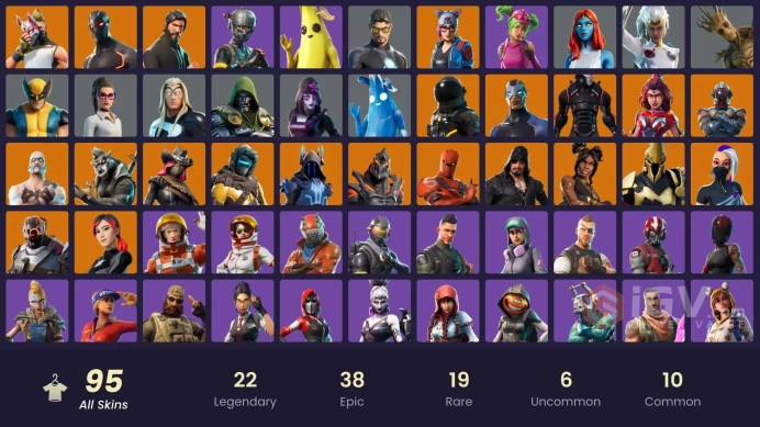 [XBOX/NINTENDO/PC/PSN]94 Skins - Dark Skully - The Reaper - Elite Agent - Blue Team Leader - Omega (stage 5) - Rogue Agent MM82