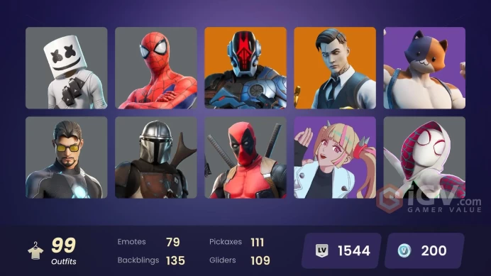 [PC/PSN/NINTENDO/XBOX] 97 skins | Verve | Aura | Tony Stark | Mystique | Mandalorian | Sasuke Uchiha | Paradigm (Aurelian)lrt50