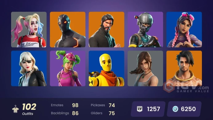 [PC/PSN]102 skins | The Reaper | Mako | Take The L | Aura | Elite Agent | Go Mufasa | Lara Croft | Candy AxeMak174