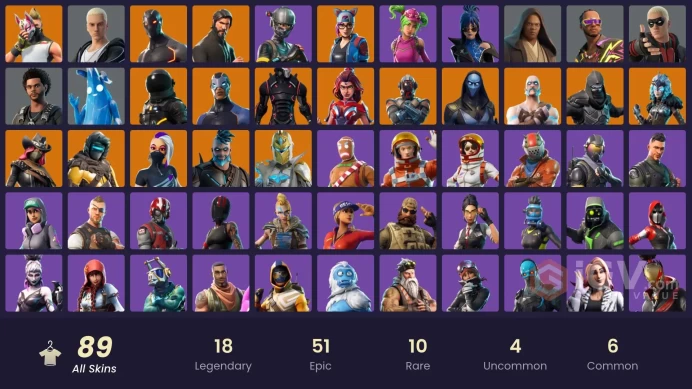 FA - [PSN/XBOX/SWITCH/PC] - 86 skins | The Reaper | Elite Agent | Mako | Take The L | Omega (stage 5) | Rogue Agent