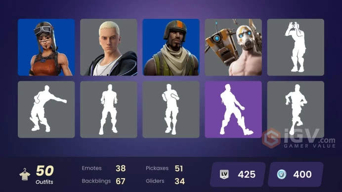 [PSN/XBOX/PC] 50 skins | Renegade Raider | Aerial Assault Trooper | Psycho Bandit | Cobalt Snowfoot | Slurp Jonesy | Slurp Leviathan | 400 VB