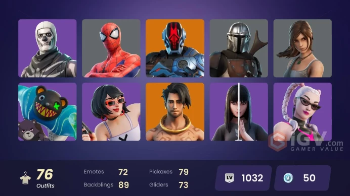 [PSN/XBOX/PC] 76 skins | Game Knight | Ronin | Predator | Joey | Kymera | Menace | The Cube Queen | Snap | The Origin | Raz | Twyn | 0 VB