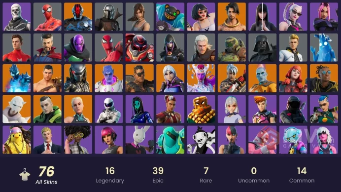 [PSN/XBOX/PC] 76 skins | Game Knight | Ronin | Predator | Joey | Kymera | Menace | The Cube Queen | Snap | The Origin | Raz | Twyn | 0 VB