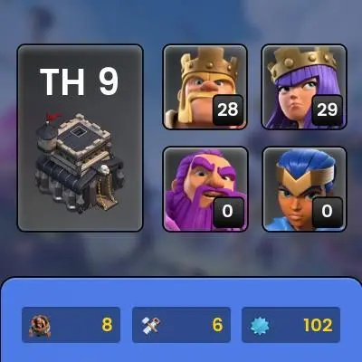[Code 7776] Th9 XP 102 / Semi Max / Very Cheap
