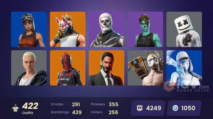 [ALL PLATFORMS]-421 Skin-379 Pickaxe-289 emotes-256 gliders-Polo Prodigy OG-Merry Mint Axe-Leviathan Axe-Psycho Bandit-Championship Aura-