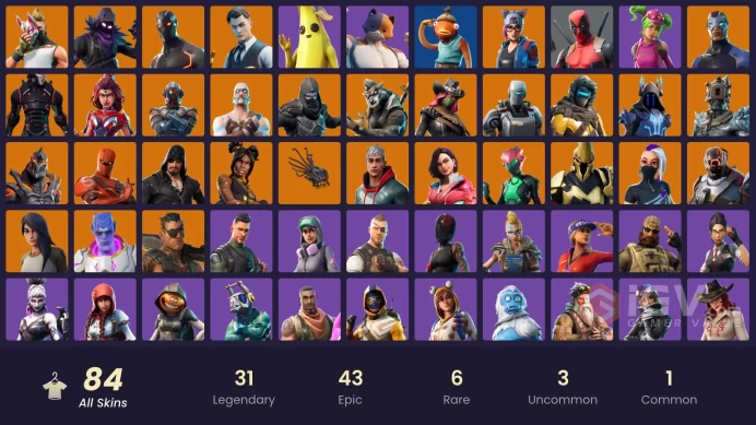  [PC/PSN/XBOX/SWITCH]83 skins | WORLD CUP | Gold Meowscles | Omega (stage 5) | Gold Midas | Gold TNTina | Gold Brutus | Singularity | Ragnarok |