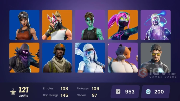 [PC/XBOX] 121 skins | Galaxy | OG STW  | Lara Croft | Ghoul Trooper | Raven | Tony Stark | Deadpool | Galaxia | Mystique |