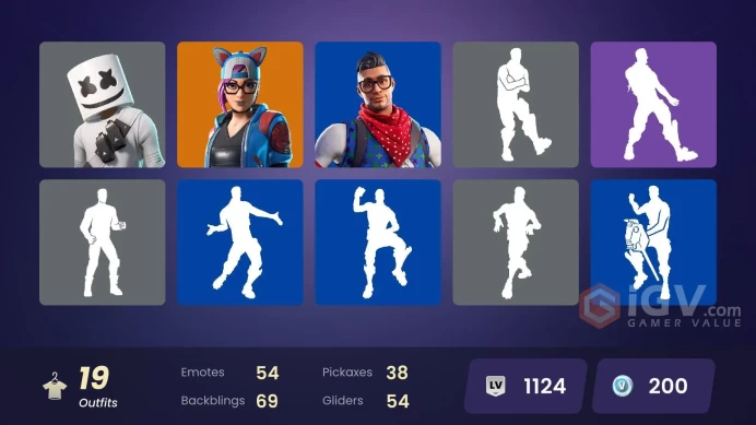 [PSN/XBOX/PC] 19 skins | Blue Team Leader | Prodigy | Subzero Cryptic | Zenith | Lynx | Marshmello | Santa Dogg | Yulejacket | Felina | 200 VB