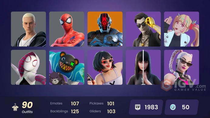 [PSN/XBOX/PC] 90 skins | Era | The Origin | Twyn | Optimus Prime | Torin | The Cube Queen | Ronin | Valeria | Malik | The Foundation | 50 VB