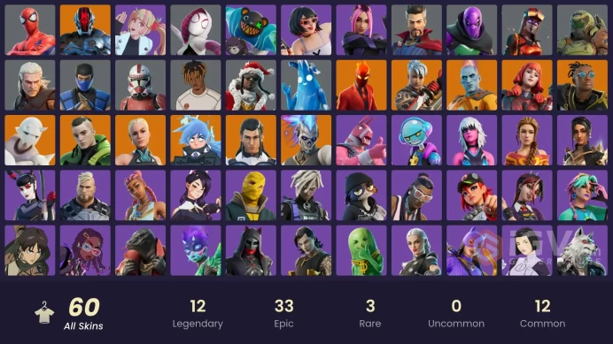 [PSN/XBOX/PC] 60 skins | The Origin | Twyn | Inferno | Ronin | Paradigm (Reality-659) | Malik | The Foundation | Nezumi | The Ageless | 950 VB