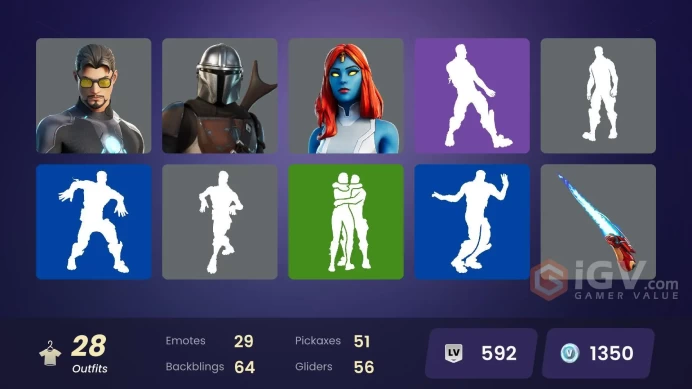13840[PC/PSN/XBOX]Fade|The Imagined|Ronin|Kymera|Mandalorian|Storm|Prowler|Tony Stark|Jennifer Walters|Thor|Wolverine|Mystique