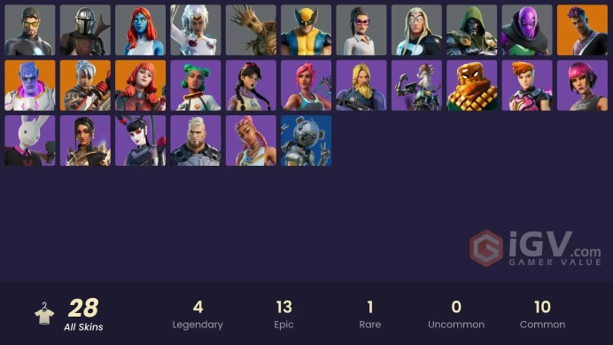 13840[PC/PSN/XBOX]Fade|The Imagined|Ronin|Kymera|Mandalorian|Storm|Prowler|Tony Stark|Jennifer Walters|Thor|Wolverine|Mystique