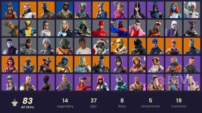 [ALL PLATFORMS]-83 Skin-Renegade Raider-Aerial Assault Trooper-Elite Agent-OG STW-Raptor-Omega-Drift-Raiden-FULL ACCESS-