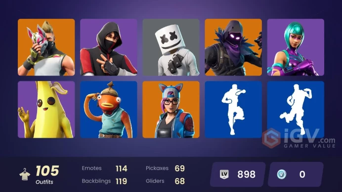 [PC/PSN/XBOX/NTD] 105 SKINS | WONDER | IKONIK | WORLD CUP | CLUTCH | ROGUE AGENT | GRIND | WORLD WARRIOR | DANTE | DIRE | SCENARIO | 0 VB
