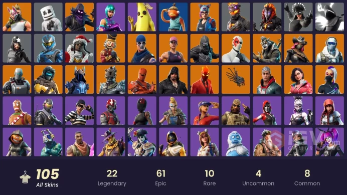 [PC/PSN/XBOX/NTD] 105 SKINS | WONDER | IKONIK | WORLD CUP | CLUTCH | ROGUE AGENT | GRIND | WORLD WARRIOR | DANTE | DIRE | SCENARIO | 0 VB