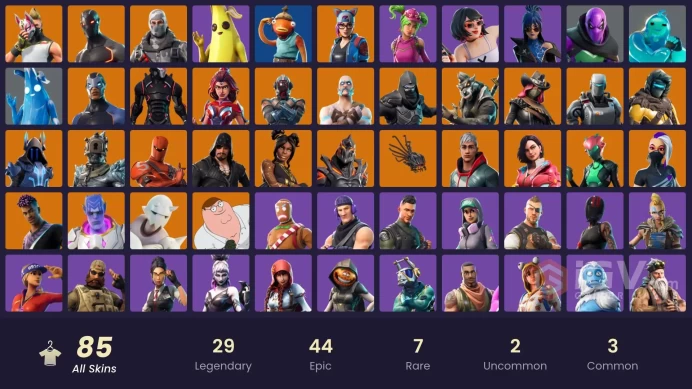 [PC/PSN/XBOX] 84 skins | Mako | Peely | Catalyst | Rust Bucket | Omega (stage 5) | WORLD CUP | Havoclai864