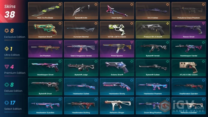 [EU] - SKINS 38 - KNIFE 3 - Protocol 781-A Sheriff - Imperium Sheriff - Heart Splitter - Byteshift Knife - FULL ACCESS - INSTANT DELIVERY