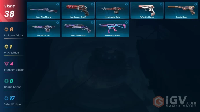 [EU] - SKINS 38 - KNIFE 3 - Protocol 781-A Sheriff - Imperium Sheriff - Heart Splitter - Byteshift Knife - FULL ACCESS - INSTANT DELIVERY