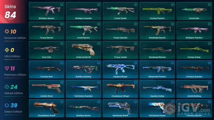 [EU\TURKEY] - SKINS 84 - KNIFE 4 - Nocturnum Marshal - Singularity Sheriff - Cryostasis Impact Drill - FULL ACCESS - INSTANT DELIVERY