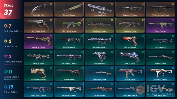 [EU\TURKEY] - SKINS 37 - KNIFE 2 - Elderflame Operator -  Elderflame Vandal -  Recon Balisong - FULL ACCESS - INSTANT DELIVERY