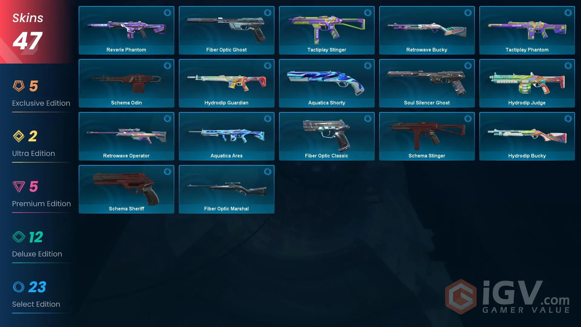EU [ 47 TOP SKINS + 3 KNIFE ] Black.Market Butterfly Knife + Glitchpop ...