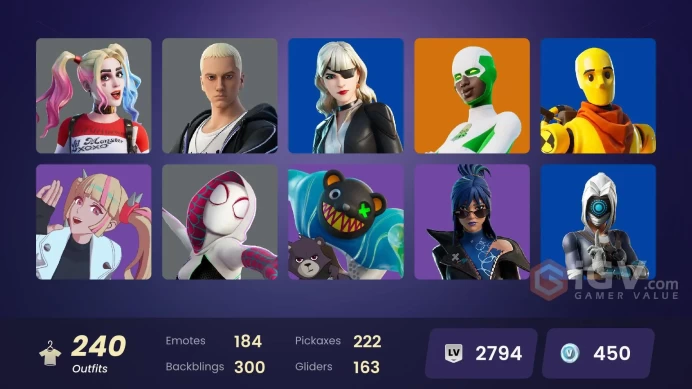 [ALL PLATFORMS]-236 Skin-258 Skin-Harley Quinn-Jin-Clix-Mogul Master (CHN)-Catwoman Zero-FULL ACCESS-