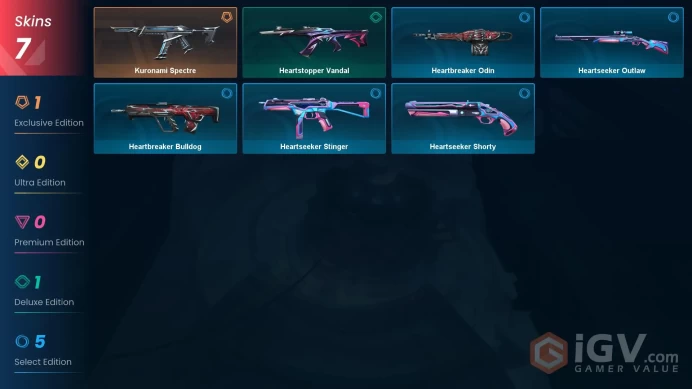 [EU\TURKEY] - SKINS 7 - Kuronami Spectre - FULL ACCESS - INSTANT DELIVERY
