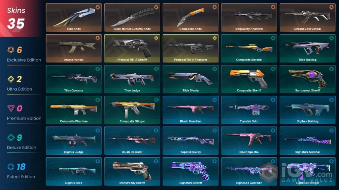[EU] - SKINS 35 - KNIFE 3 - Protocol 781-A Phantom - Protocol 781-A Sheriff - Araxys Vandal - FULL ACCESS - INSTANT DELIVERY