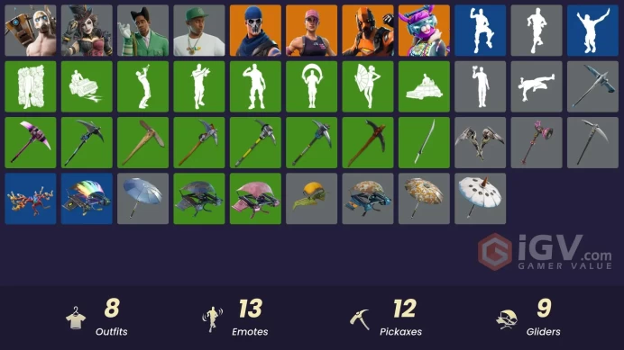13845[PC/PSN/XBOX]OG STW|DJ Bop|Glow Show|Pursuit|Skirmish|Combat Wreath|Clawz Retro|Vindertech Elite|Hydraulic Wrecker|Basic Basher