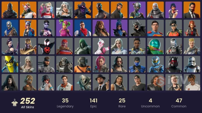 black knight _ 250 skins (you can linked all platform| Deluxe Edition  Owned except psn)2267