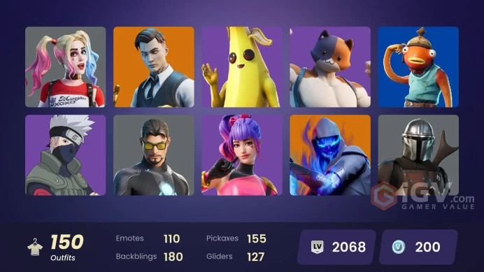 PC/PSN/Xbox/Nintendo 150 skins | Leviathan Axe | Gold Brutus | Gold Midas | Tart Tycoon | Eternal Knight | Spire Assassin | Sorana