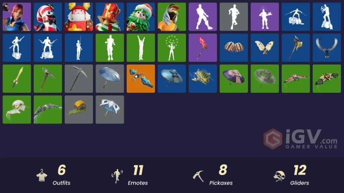 [PC/PSN/XBOX] 6 skins | Explorer Emilie | Guff Gringle | Holiday Boxy | Mr. Dappermint | Winterfest Bushranger | Runway Racer | Ruby Relic