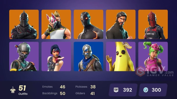 FA - [XBOX/PC] 51 skins | OG STW | Black Knight | Sparkle Specialist | The Reaper | Blue Squire | Royale Knight | Elite Agent