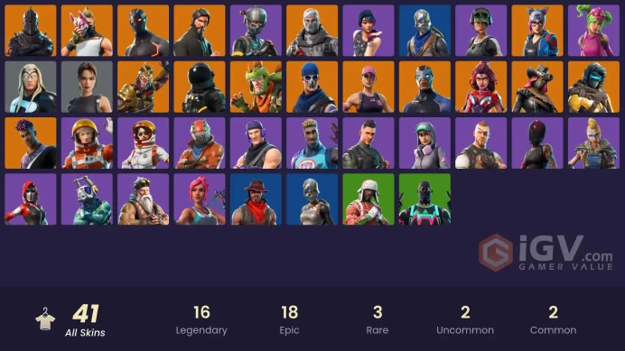 FA - [PC] 41 skins | OG STW | Black Knight | Sparkle Specialist | The Reaper | Blue Squire | Royale Knight | Elite Agent | Havoc | Sub Commander